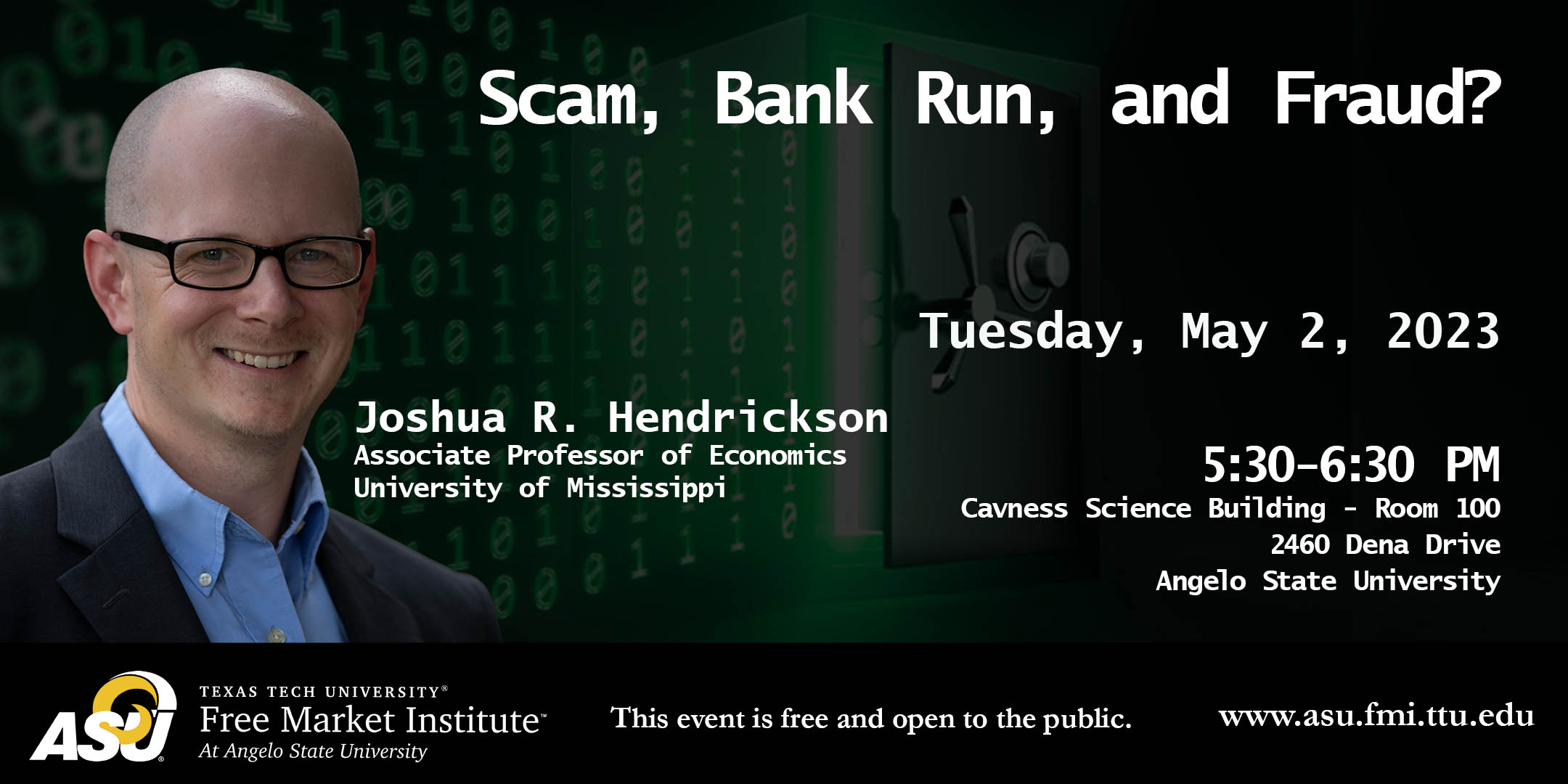 Joshua Hendrickson Event Image