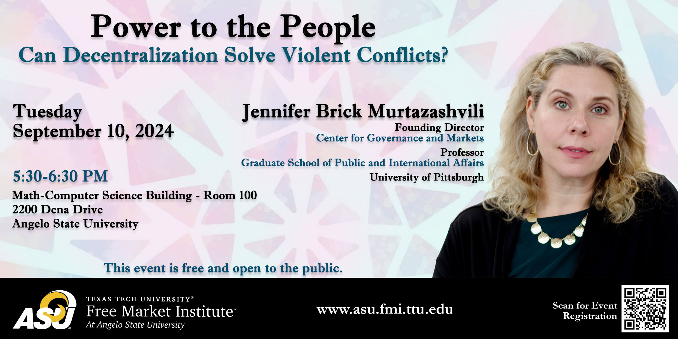 Jennifer Brick Murtazashvili Event Image