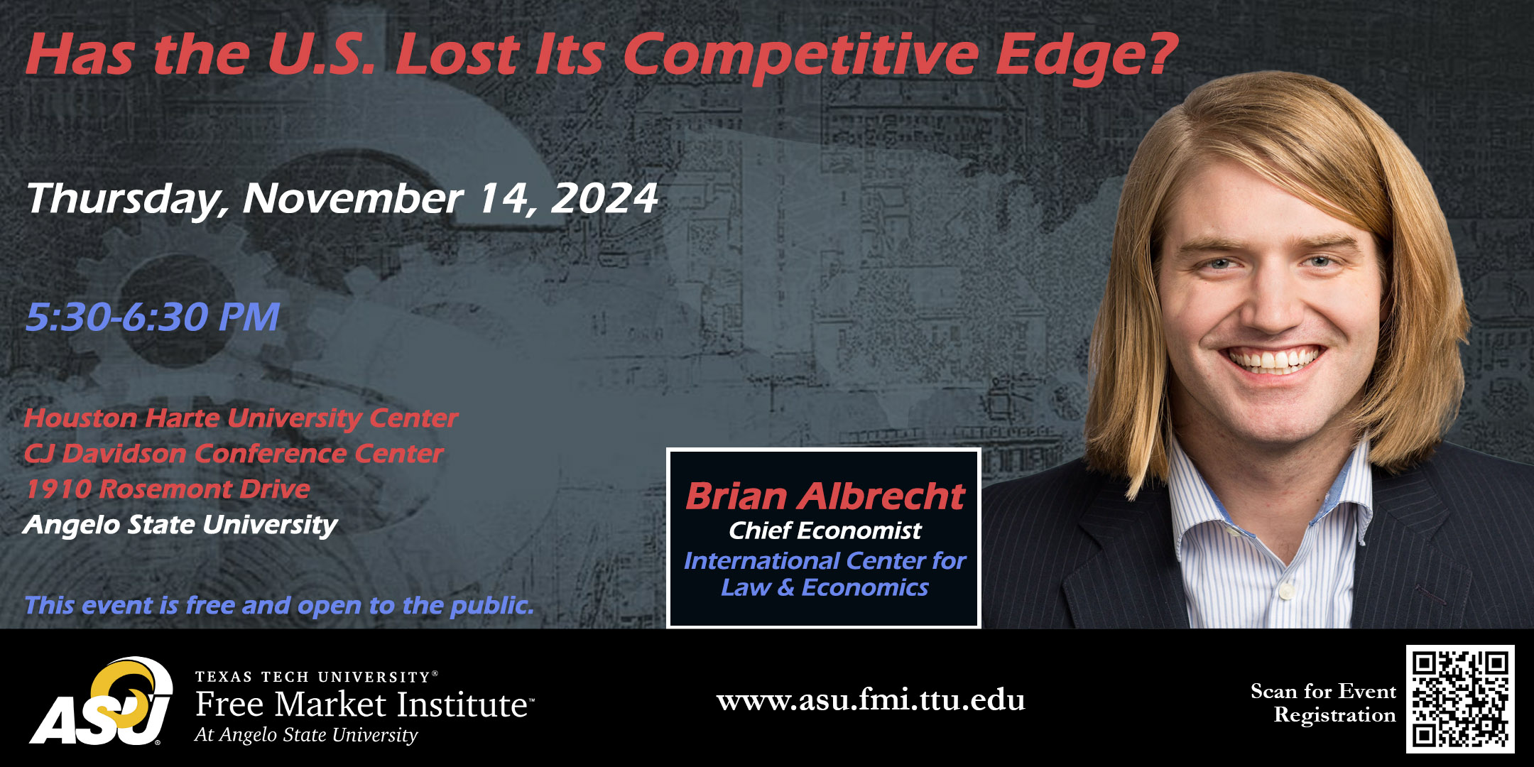 Brian Albrecht Event Image