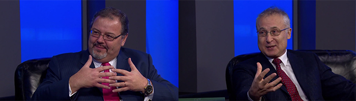 John Charalambakis and Enrico Colombatto