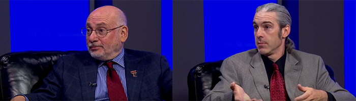 Stephen Balch and Andrew Young
