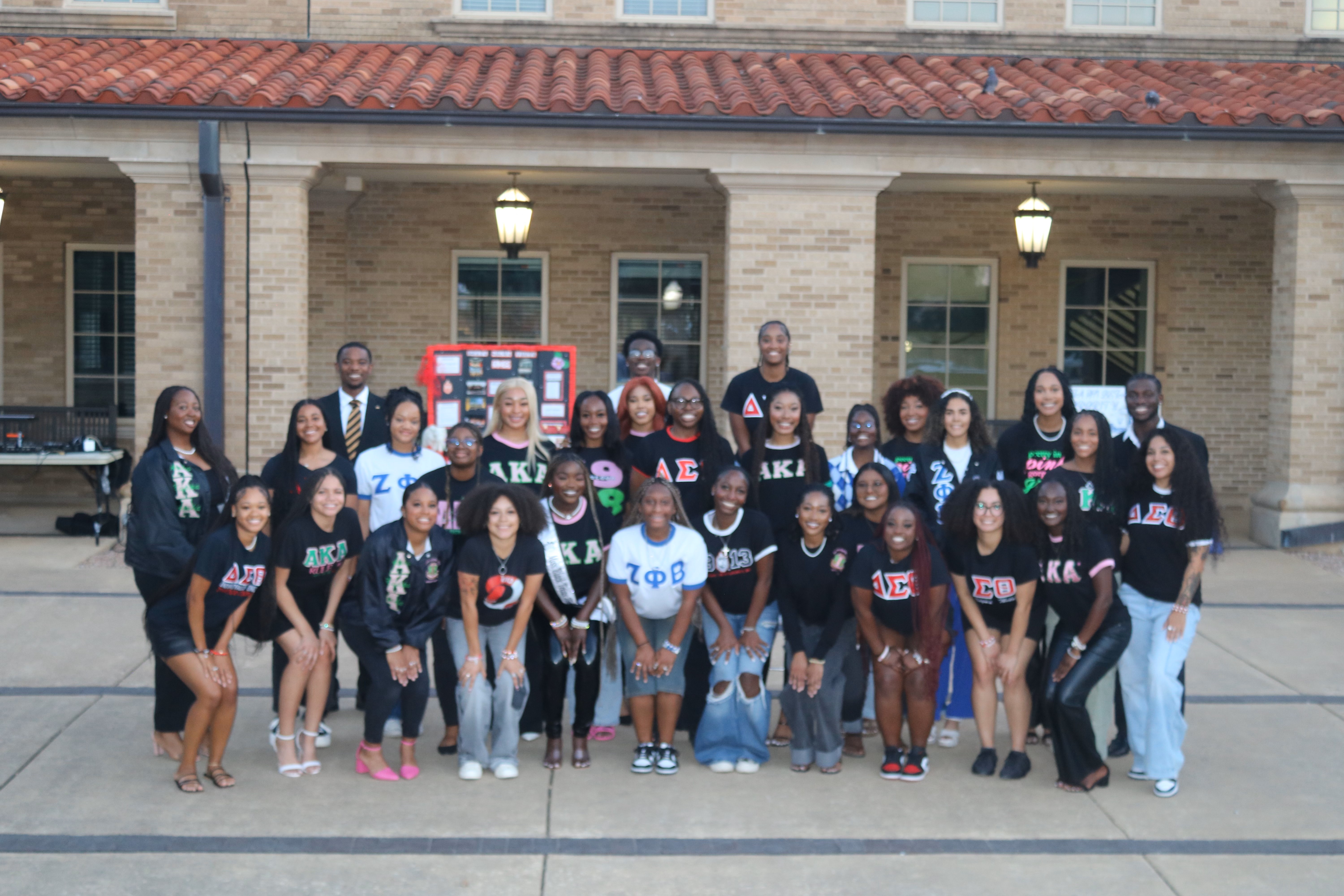 NPHC Meet the Greeks Group Photo