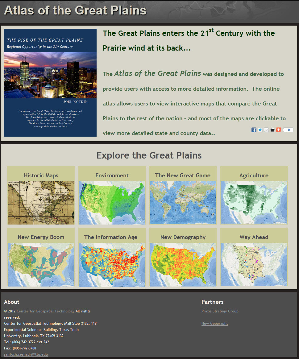 Atlas of the Great Plains