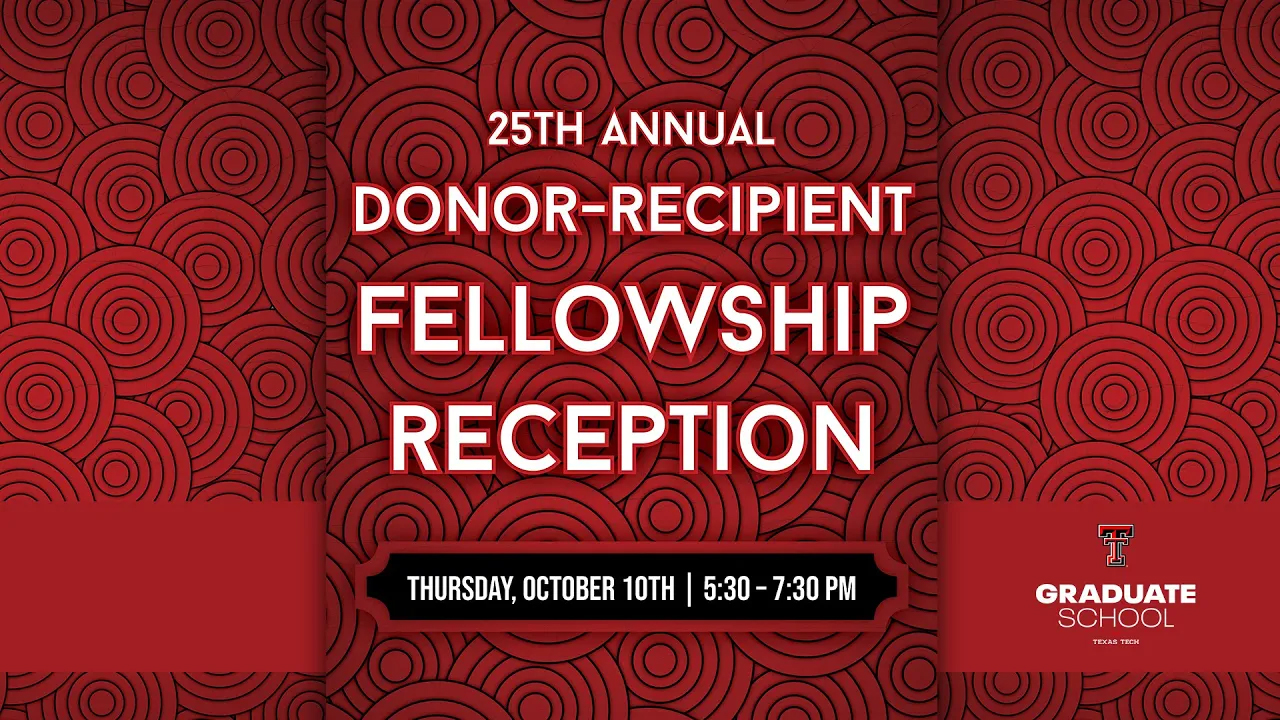 2024 Donor-Recipient Fellowship Reception Graphic