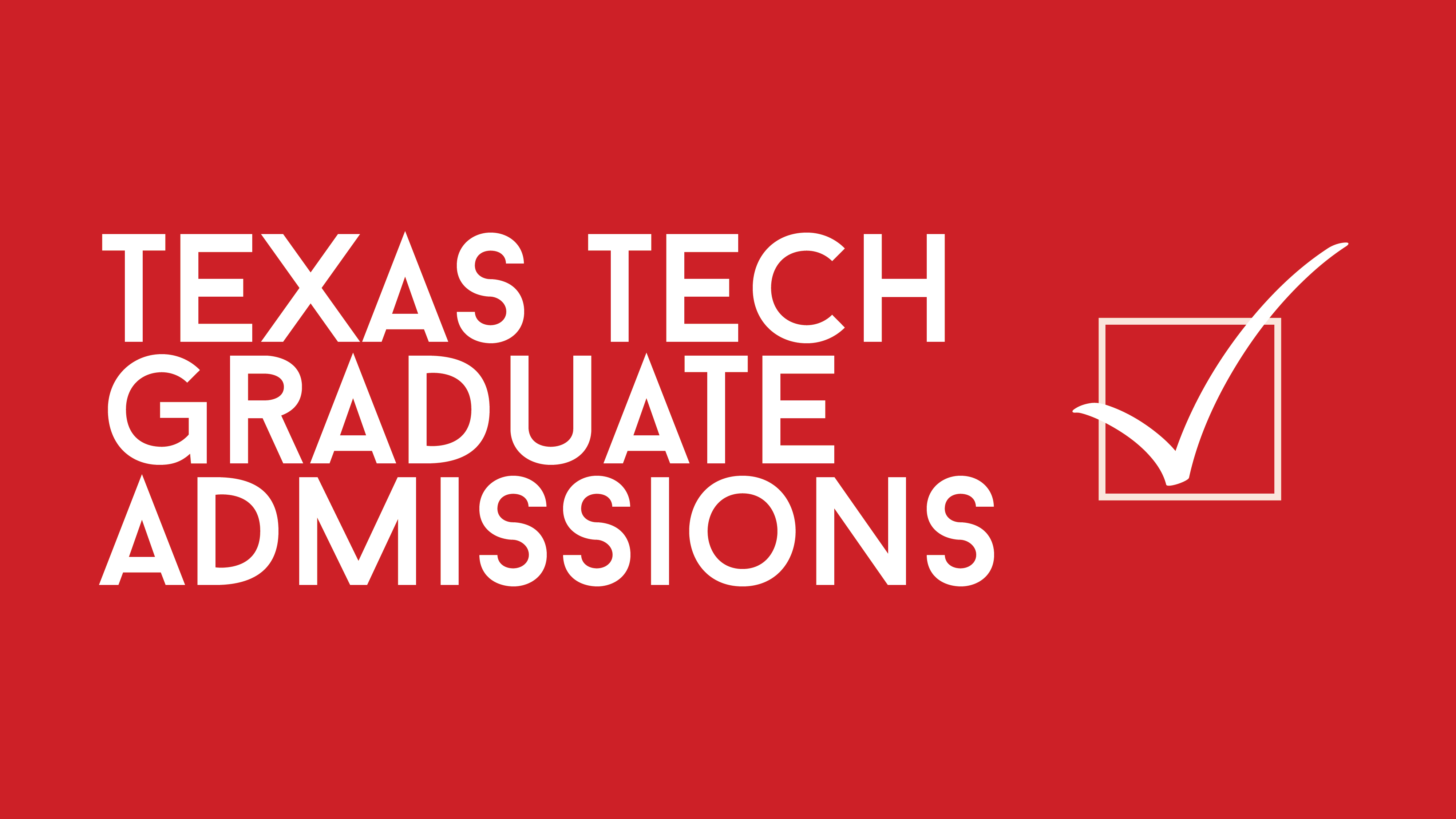 Graduate Admissions Banner