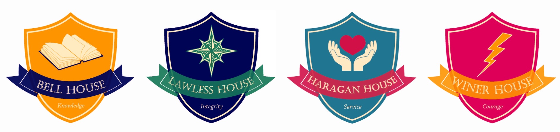 All four Houses