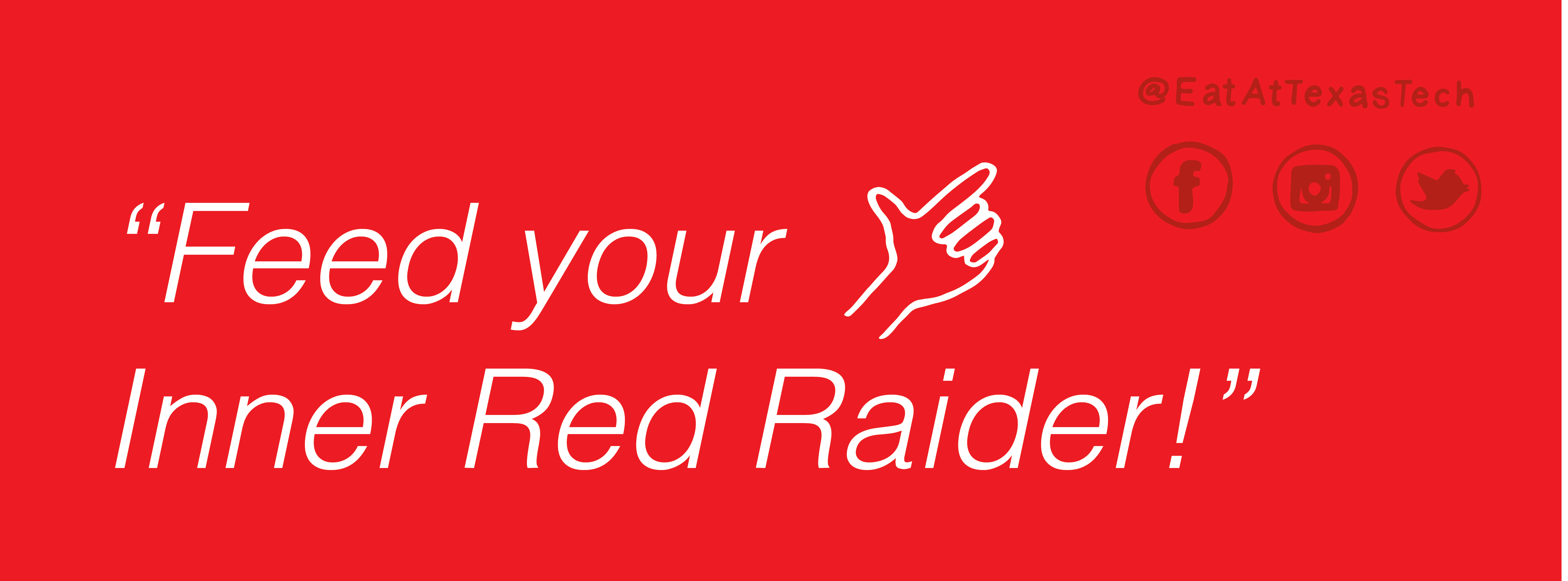 feed your inner red raider
