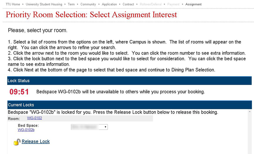 Lock an Assignment (Page 3 of 4 of Assignment)