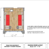 Coleman Room Layout