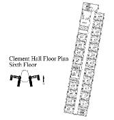 Clement Floor Plan Sixth Floor