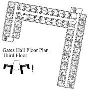 Gates Floor Plan Third Floor