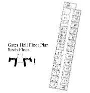 Gates Floor Plan Sixth Floor