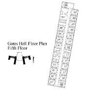 Gates Floor Plan Fifth Floor