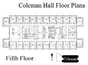 Coleman Floor Plan Fifth Floor