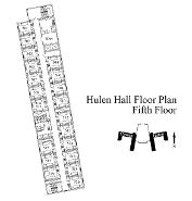 Hulen Floor Plan Fifth Floor
