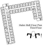 Hulen Floor Plan Third Floor