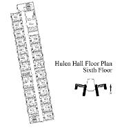 Hulen Floor Plan Sixth Floor