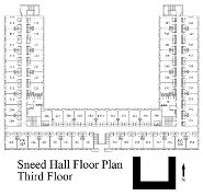 Sneed Floor Plan Third Floor