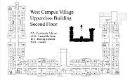 West Village Upperclass Floor Plan Second Floor