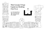 West Village Upperclass Floor Plan First Floor