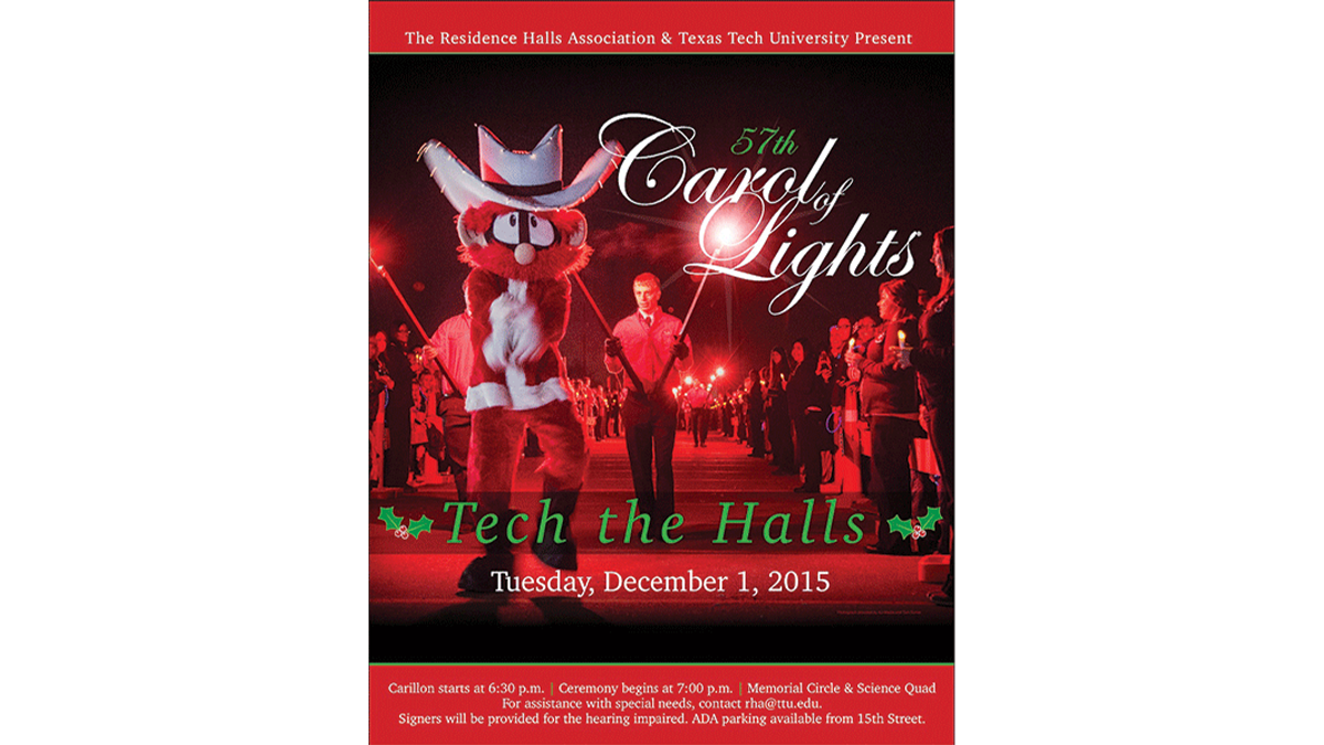 2015 Carol of Lights Poster