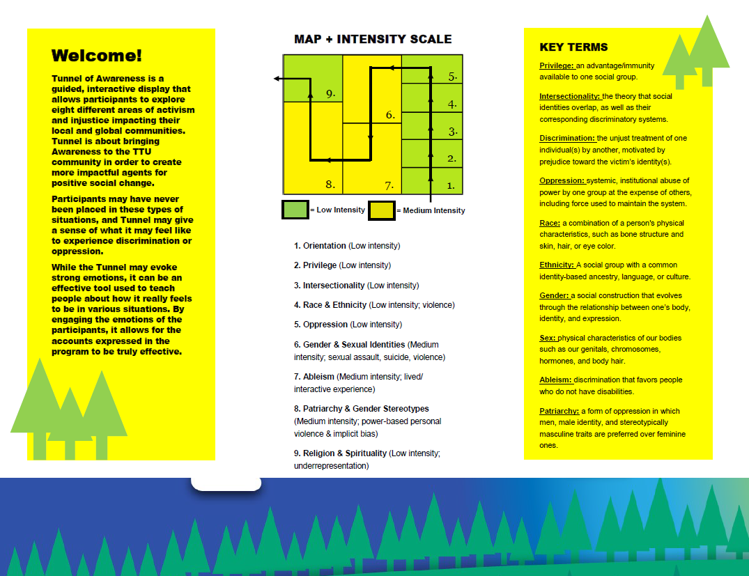 Tunnel of Awareness 2019 Brochure Back