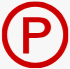 Parking and unloading icon