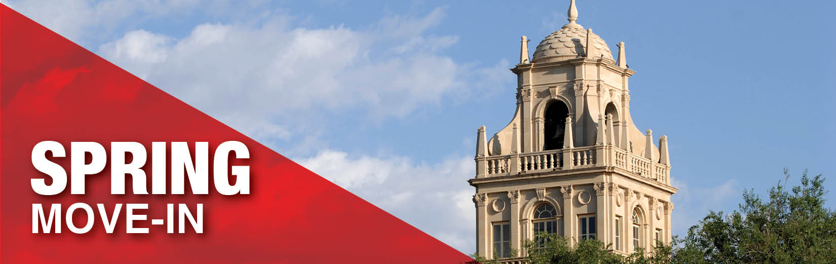 Spring Move-in Spring move-in banner