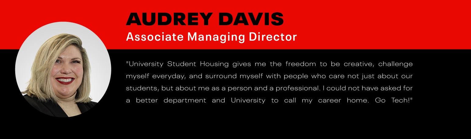 Ninth testimonial from University Student Housing employee