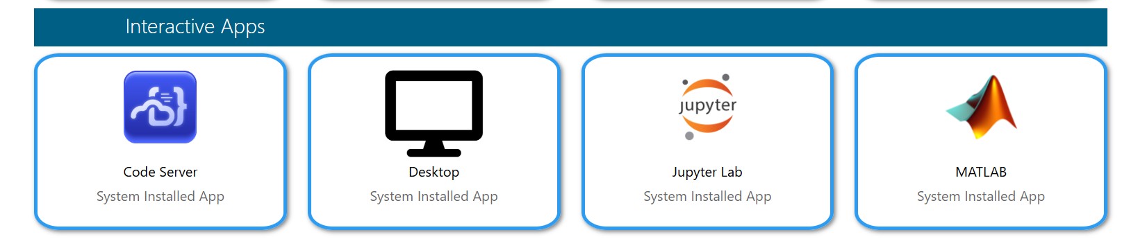 Interactive Apps