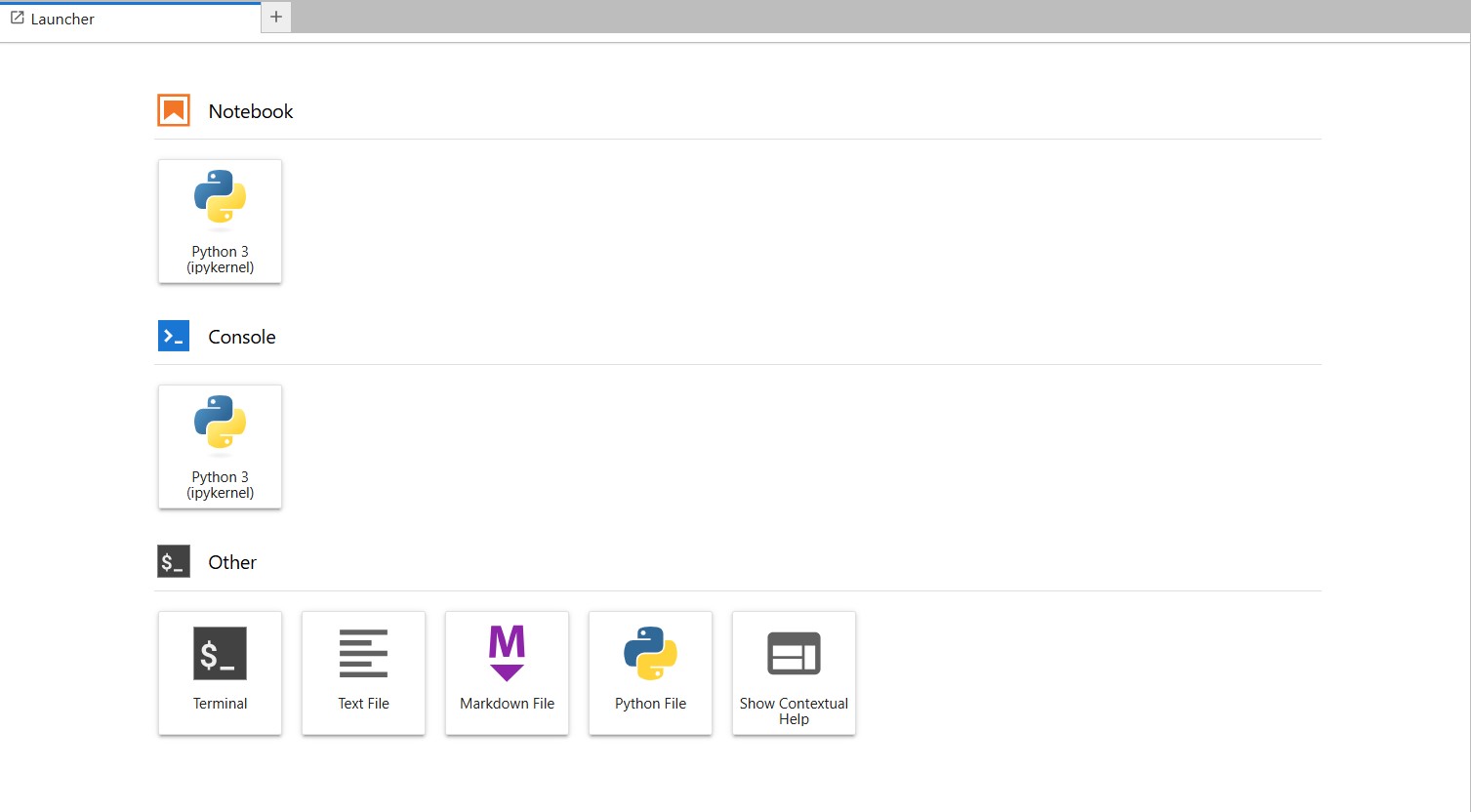 Jupyter Screen