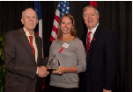 Image: President's Award of Excellence Recipient: Erin Justya Undergraduate Engagement