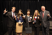 Image: Guns Up Award (Team): Burkhart Center for Autism Education & Research: 