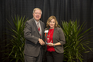 Image: Distinguished Staff Award - Matador Award Recipient: Mindy Diller - Hospitality Services