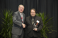 Image: Distinguished Staff Award - Chancellor's Award of Excellence Recipient: John Gallant - Operations Division - Utilities