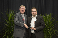 Image: Distinguished Staff Award - President's Award of Excellence Recipient: Kenny Ketner - Library