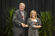 Image: Distinguished Staff Award - President's Award of Excellence Recipient: Megan Ohlmann - Transition and Engagement