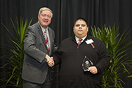 Image: Distinguished Staff Award - Matador Award Recipient: Jesus Vega - Human Resorces