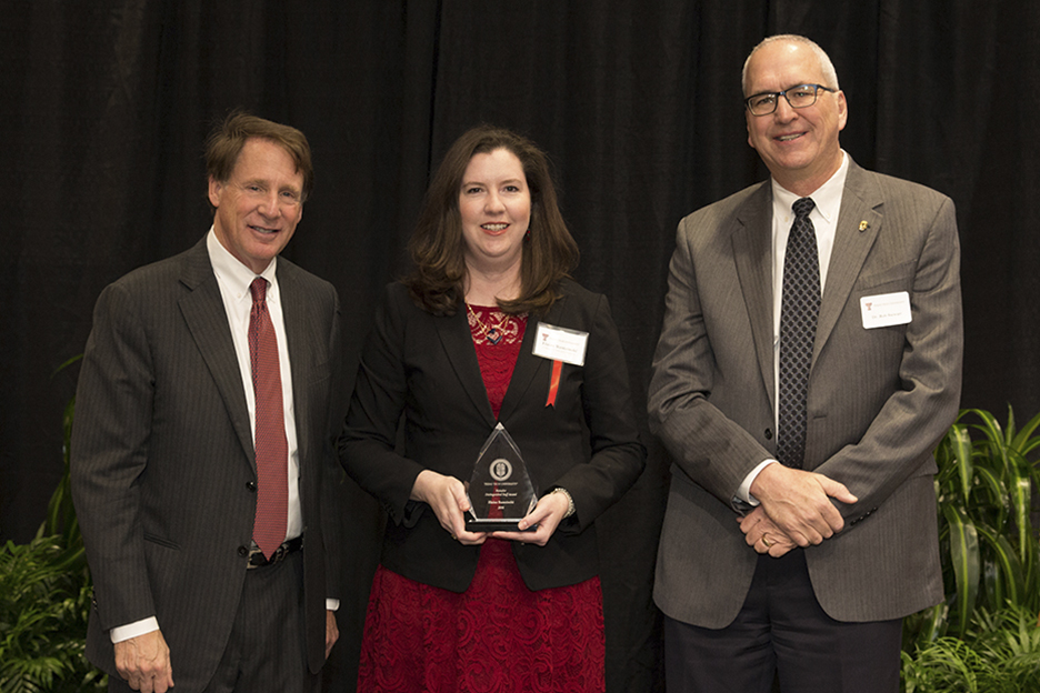 Image: Distinguished Staff Award - Matador Award Recipient: Elaine Ramzinski - College of Arts and Sciences Image: Distinguished Staff Award - Matador Award Recipient: Elaine Ramzinski - College of Arts and Sciences
