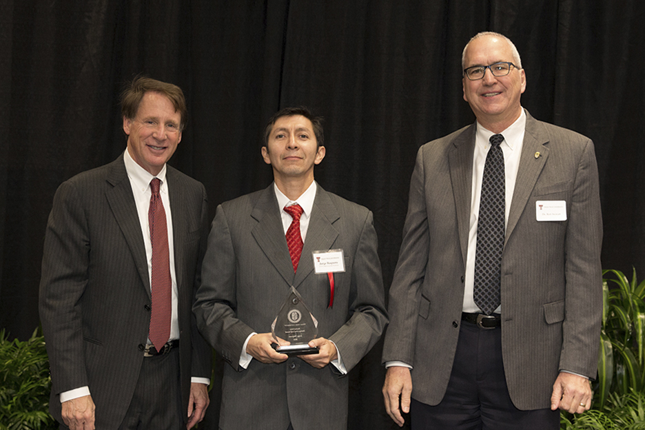Image: Distinguished Staff Award - Masked Rider Award Recipient: Jorge Baquero - TTUS Information Systems Image: Distinguished Staff Award - Masked Rider Award Recipient: Jorge Baquero - TTUS Information Systems