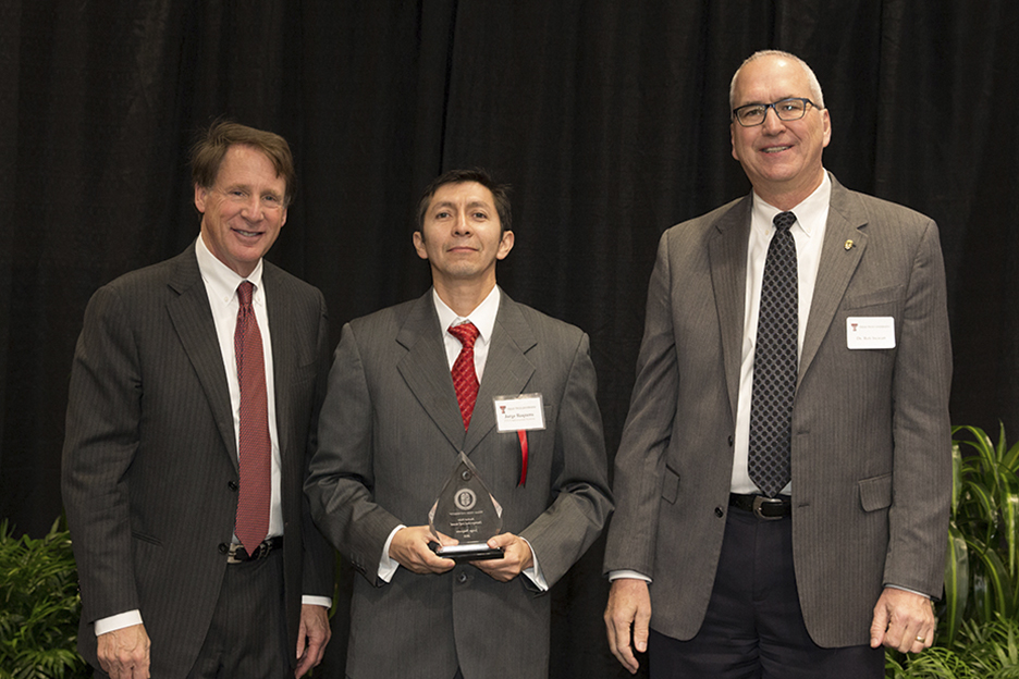 Image: Distinguished Staff Award - Masked Rider Award Recipient: Jorge Baquero - TTUS Information Systems