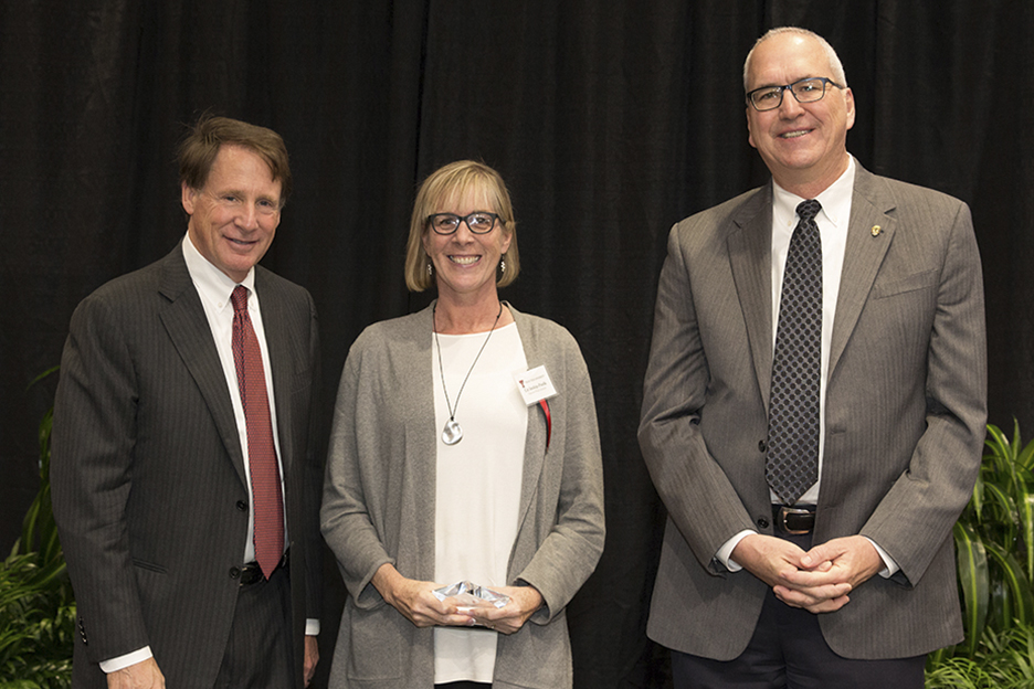Image: Distinguished Staff Award - President's Award of Excellence Recipient: Liz Inskip-Paulk - National Wind Institute Image: Distinguished Staff Award - President's Award of Excellence Recipient: Liz Inskip-Paulk - National Wind Institute