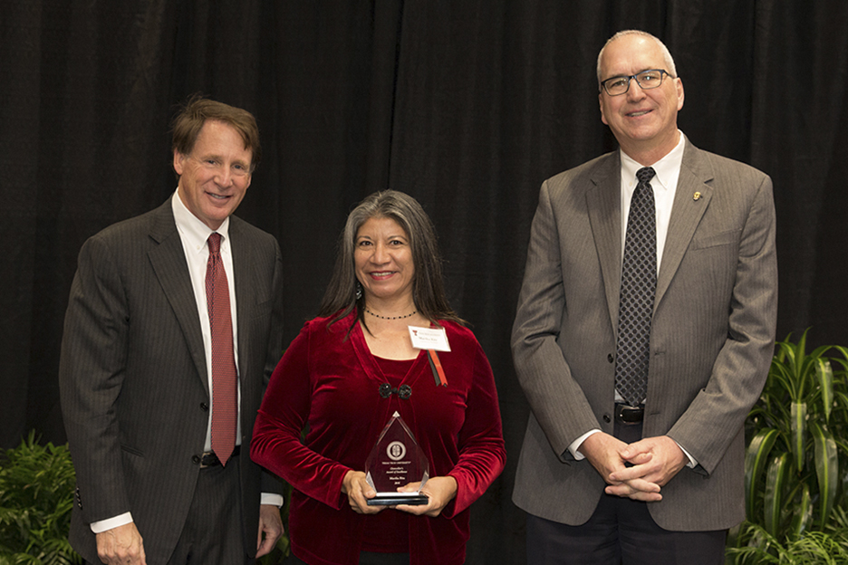 Image: Distinguished Staff Award - Chancellor's Award of Excellence Recipient: Martha Ritz - Operations Division