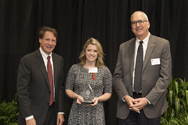 Image: Distinguished Staff Award - Matador Award Recipient: Caitlyn English - TTUISD