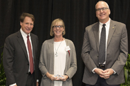 Image: Distinguished Staff Award - President's Award of Excellence Recipient: Liz Inskip-Paulk - National Wind Institute