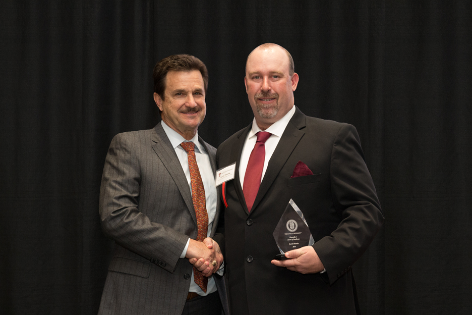 Distinguished Staff Awards 2018 Recipient Image:Jared Martin-Environmental Health and Safety Distinguished Staff Awards 2018 Recipient Image:Jared Martin-Environmental Health and Safety