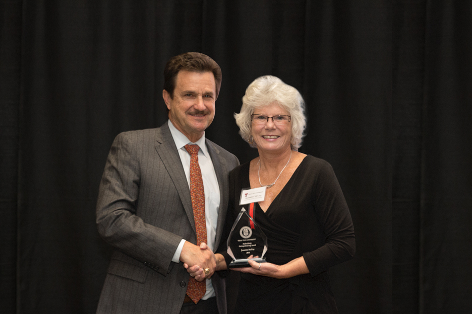 Distinguished Staff Awards 2018 Recipient Image:Jeannine McCoy-Natural Resources Management Distinguished Staff Awards 2018 Recipient Image:Jeannine McCoy-Natural Resources Management