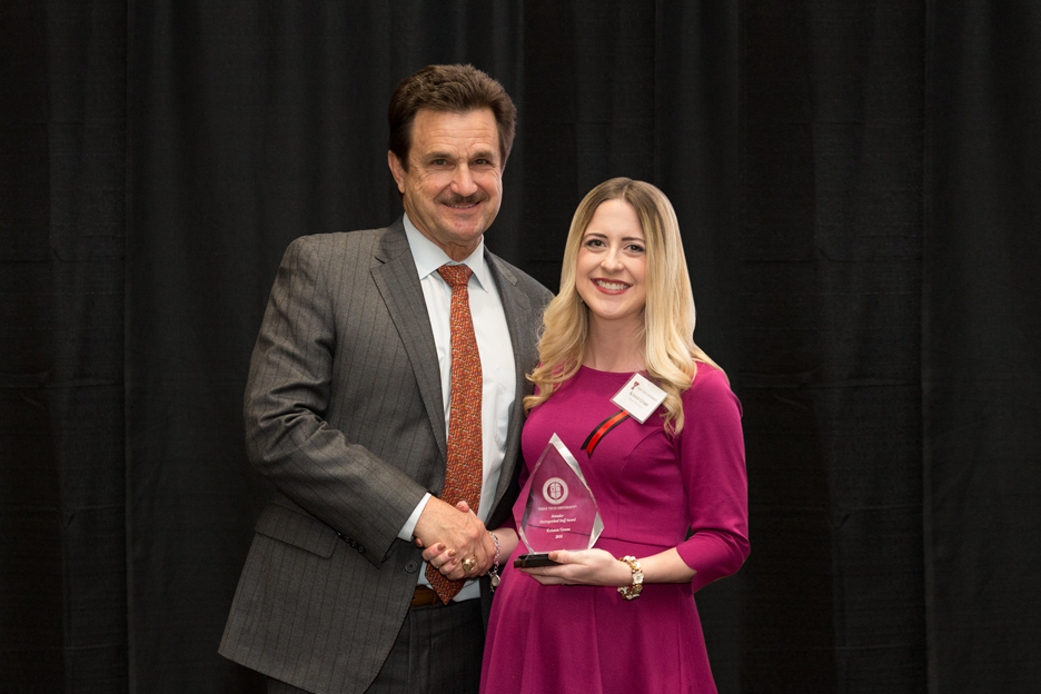 Distinguished Staff Awards 2018 Recipient Image:Kristen Grant-Human Resources