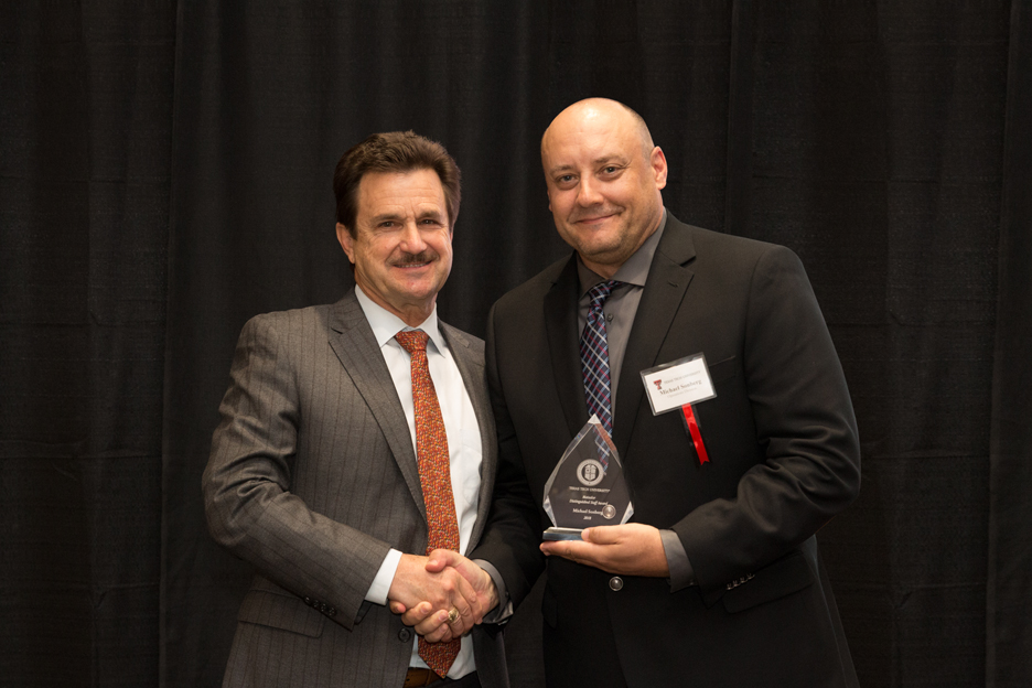 Distinguished Staff Awards 2018 Recipient Image:Michael Sonberg-Operations