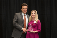 Distinguished Staff Awards 2018 Recipient Image:Kristen Grant – Human Resources